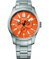 Buy BOSS Orange Mens Orange and Silver H-7000 Chronograph Watch online