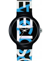 Buy Lacoste Black and Blue Goa Watch online