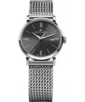 Buy Maurice Lacroix Ladies Black and Silver Eliros Watch online