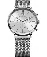 Buy Maurice Lacroix Mens Silver Eliros Chronograph Watch online