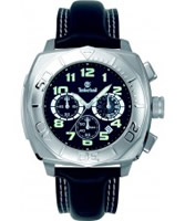 Buy Timberland Mens Harvard Square Black Dial Chronograph Watch online