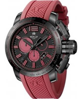 Buy Metal CH Mens Chronosport Red Ghost Watch online