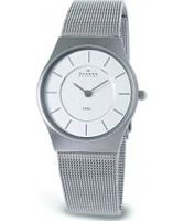 Buy Skagen Ladies Chrome Steel Klassik Mesh Watch online