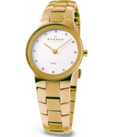 Buy Skagen Ladies Links White Gold Watch online