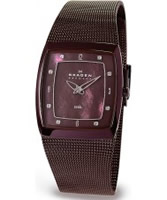 Buy Skagen Ladies Steel Brown Mesh Watch online