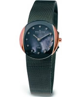 Buy Skagen Ladies Charcoal Gunmetal Klassik Mesh Watch online