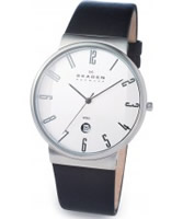 Buy Skagen Mens White Black Watch online