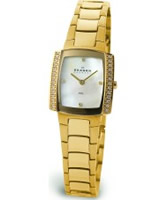 Buy Skagen Ladies Links Crystals Gold Glitz Watch online