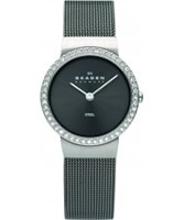 Buy Skagen Ladies Crystals Black Watch online