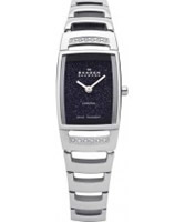 Buy Skagen Black Label Ladies Blue Gold Stone Silver Watch online