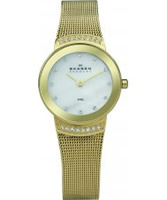 Buy Skagen Ladies Gold Klassik Steel Watch online