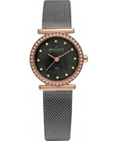 Buy Skagen Ladies Charcoal Rose Gold Watch online