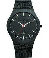 Buy Skagen Mens Titanium Black Watch online