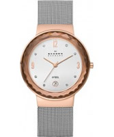 Buy Skagen Ladies Two Tone Klassik Mesh Watch online