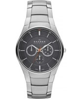 Buy Skagen Mens Grey and Silver Aktiv Multifunction Watch online