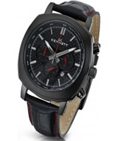 Buy Kennett Mens Challenger Black Chronograph Watch online