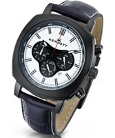 Buy Kennett Mens Challenger Black Chronograph Watch online