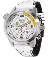 Buy Sector Mens Oversize Chronograph White and Black Watch online