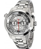 Buy Sector Mens Oversize Chronograph Steel Bracelet Watch online