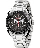 Buy Sector Mens Shark Master Chronograph Steel Watch online