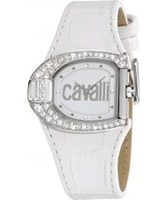 Buy Just Cavalli Ladies All White Logo Watch online