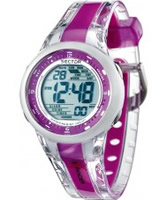 Buy Sector Street Digital Two Tone PU Strap Watch online