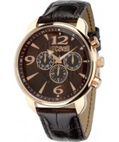 Buy Just Cavalli Mens Brown Earth Multifunction Watch online