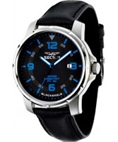 Buy Sector Mens Black Eagle Leather Watch online