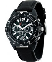 Buy Sector Mens Expander 90 Multi Dial Black Fabric Watch online