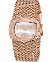 Buy Just Cavalli Ladies Rose Gold Rich Watch online