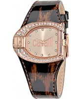 Buy Just Cavalli Ladies Brown Logo Watch online