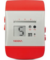 Buy Nooka Grey Red Chronograph Watch online