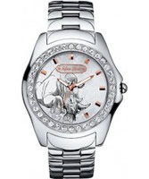 Buy Marc Ecko Mens Encore Stone Set Silver Watch online