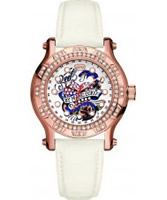 Buy Marc Ecko Midsize Flyaway White Rose Gold Watch online