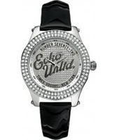 Buy Marc Ecko Midsize Rollie Silver Black Watch online