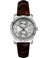 Buy Marc Ecko Ladies Paradise Silver Brown Watch online