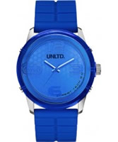 Buy UNLTD by Marc Ecko The Fuse Blue Plastic Watch online