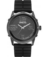 Buy UNLTD by Marc Ecko The Fuse Black Plastic Watch online