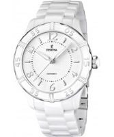 Buy Festina Ladies Ceramic White Watch online