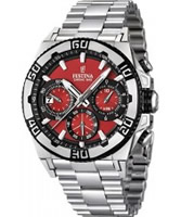 Buy Festina Mens Red and Silver 2013 Chrono Bike Watch online