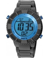 Buy WATX Blue and Grey City Jumbo Digital Watch online