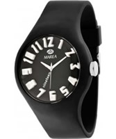 Buy Marea Nineteen Black Silicone Strap Watch online