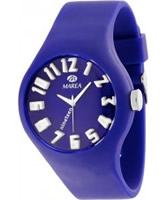 Buy Marea Nineteen Blue Silicone Strap Watch online