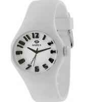 Buy Marea Nineteen White Silicone Strap Watch online