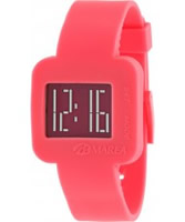 Buy Marea Nineteen Pink Silicone Strap Watch online