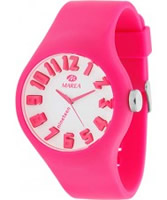 Buy Marea Nineteen Pink Silicone Strap Watch online