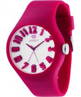 Buy Marea Nineteen Pink Silicone Strap Watch online