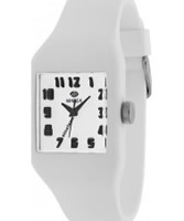 Buy Marea Nineteen White Silicone Strap Watch online