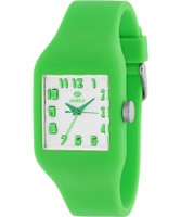 Buy Marea Nineteen Green Silicone Strap Watch online