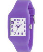 Buy Marea Nineteen Light Purple Silicone Strap Watch online